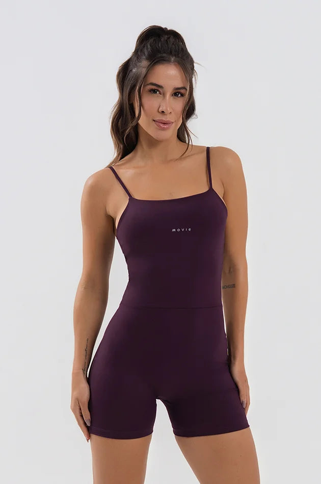 Saphyra Movie Fitness Romper - Acai